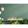 Moderne tafel bio-ethanol haardbrander met glas Athos 