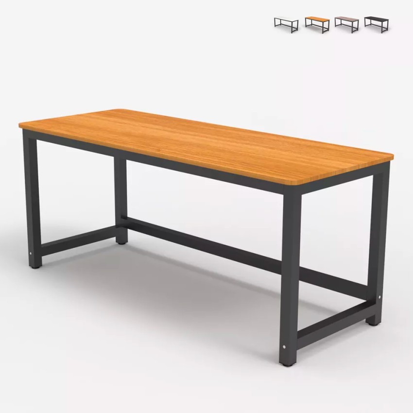 Rechthoekig zwart metalen design bureau 160x70cm Bridgeblack 160 Kosten Rechthoekig zwart metalen design bureau 160x70cm Bridgeblack 160 Kosten