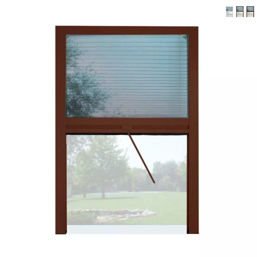 Universeel schuifbaar plisséhordeur 160x160cm voor raam Melodie XXL Aanbieding Universeel schuifbaar plisséhordeur 160x160cm voor raam Melodie XXL Aanbieding