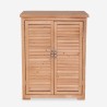 Tuinkast van hout met 2 deuren 69x43x88cm Pintail Verkoop