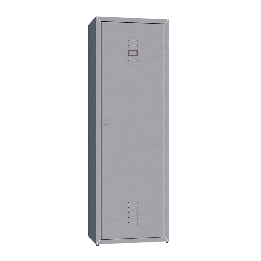 Metalen stalen multifunctionele buitenkast 1 deur 60x40x180 Moduzinc