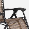 Opvouwbare zero zwaartekracht ontspanningsligstoel met hoofdsteun Elgon Karakteristieken