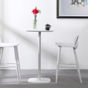Hoge vierkante bartafel 60x60cm in moderne stijl Arven Kortingen