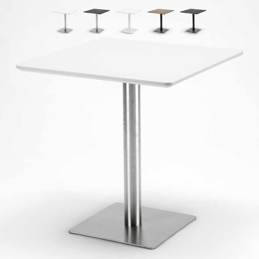 Vierkante salontafel Horeca van 70x70 cm Model