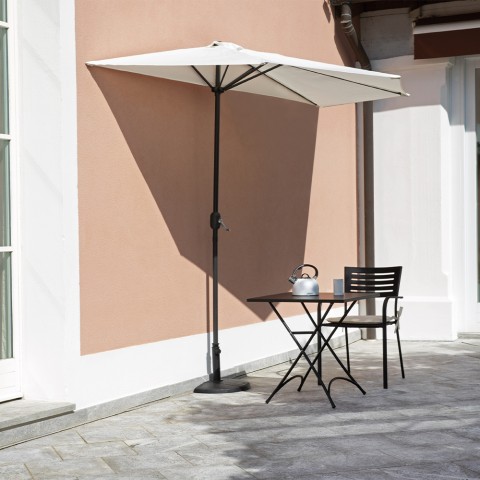 Muurparasol tuin terras bar restaurant 3x1,5m Maui Aanbieding
