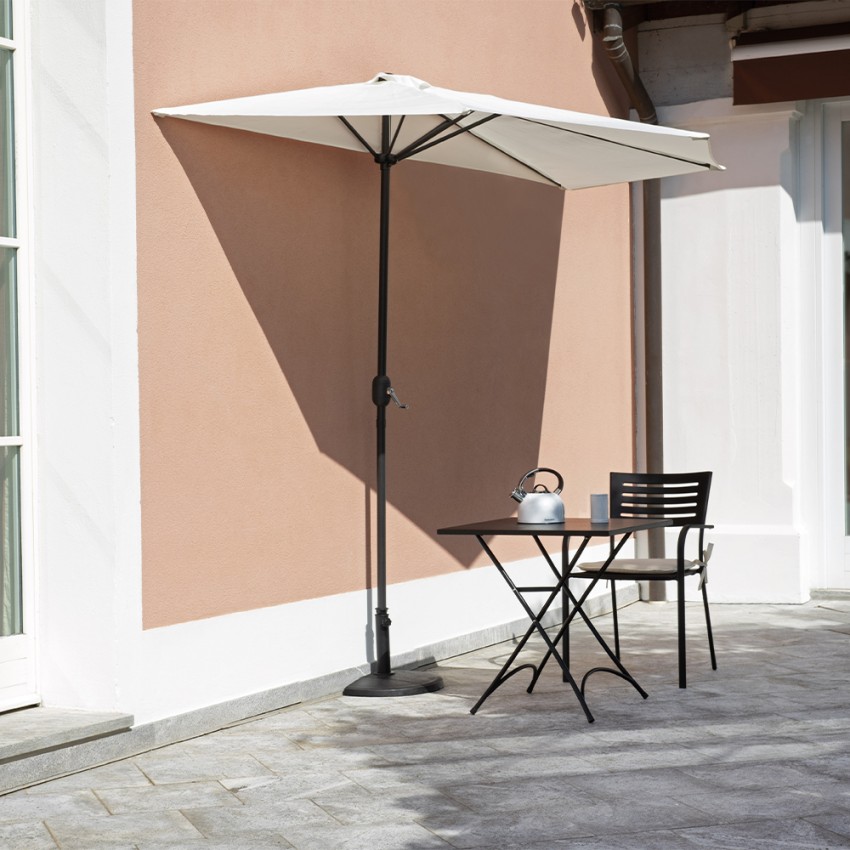 Muurparasol tuin terras bar restaurant 3x1,5m Maui Aanbieding