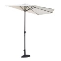 Muurparasol tuin terras bar restaurant 3x1,5m Maui Aanbod