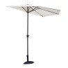 Muurparasol tuin terras bar restaurant 3x1,5m Maui Aanbod