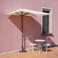 Rechthoekige wandparasol 2,30x1,30m tuin terras Lanai Aanbieding