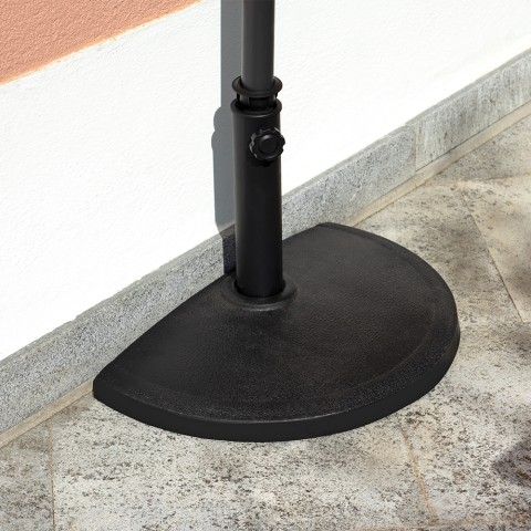 Basis voor muurparasolhouder in hars 9 kg Mid Aanbieding