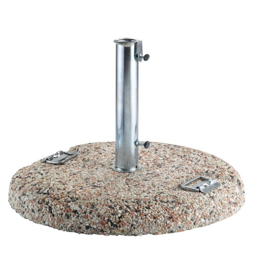 Betonnen voet 50 kg voor tuinparasol met centrale paal Aram Aanbieding