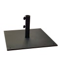 Stalen voet 30 kg vierkant 60x60cm parasol met centrale mast Jos Aanbieding