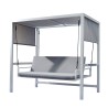 Tuinbank schommel 3-persoons ligbed met aluminium luifel Mirage Verkoop