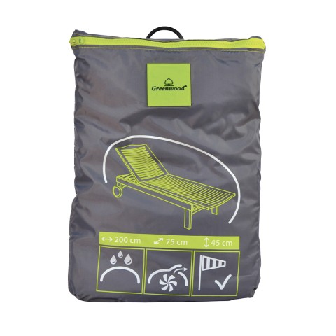 Waterdichte hoes ligbed tuin zee strand 200x75x45cm CVL Aanbieding
