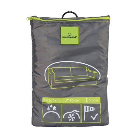 Waterdichte tuinbankhoes 2-zits 160x80x60cm CVD1 Aanbieding