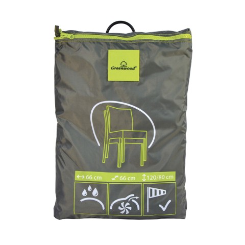 Waterdichte hoes voor 4 tuinstoelen buiten bar restaurant CVS Aanbieding