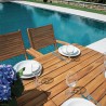 Uitschuifbare houten tuintafel 180-240cm Munroe Aanbod