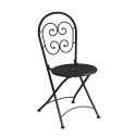 Set van 2 opvouwbare metalen tuinstoelen in bistrostijl Roche Aanbieding