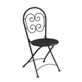 Set van 2 opvouwbare metalen tuinstoelen in bistrostijl Roche Aanbieding