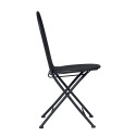 Set van 2 opvouwbare metalen tuinstoelen in bistrostijl Roche Aanbod