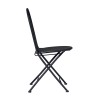 Set van 2 opvouwbare metalen tuinstoelen in bistrostijl Roche Aanbod