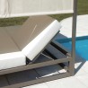 Tweepersoons hemelbed voor tuin en zwembad 195x195 cm Cabana Korting
