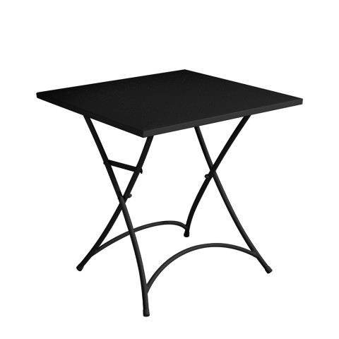 Opvouwbare tafel ijzer 70x70cm bar restaurant tuin buiten Dixon Aanbieding