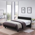 Modern houten tweepersoonsbed 160x190 cm met lattenbodem Landeck Aanbod