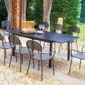 Moderne uitschuifbare tuintafel 150-210x95cm Hilda Verkoop