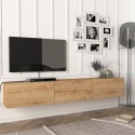 Hangend TV-meubel met 3 deuren in modern design 180cm Damla Korting