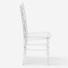 Set van 20 transparante stoelen voor horeca en evenementen Chiavarina Crystal Kortingen