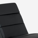 Chaise longue loungestoel in modern gestoffeerd kunstleer Dijon Karakteristieken
