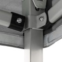 Opvouwbare tuin- en markttent 3x4,5 met PVC zeil Forecourt Voorraad