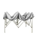 Opvouwbare tuin- en markttent 3x4,5 met PVC zeil Forecourt Korting