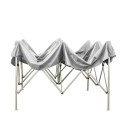 Opvouwbare tuinpaviljoen 2x2 voor buitenmarkt PVC doek Eventide Korting