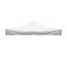 Waterdicht wit vervangingsdoek dak 3x6 vouwbare gazebo met klittenband Aanbieding