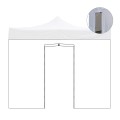 Zijwand met oproldeur inklapbare tuinprieel 3x4,5 Aanbieding