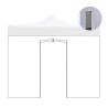 Zijwand met oproldeur inklapbare tuinprieel 3x4,5 Aanbieding