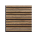 10 x decoratieve geluidsabsorberende panelen 58x58 cm walnoot Deco BN Aanbieding