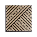10 x decoratief akoestisch paneel in eikenhout 58x58cm Deco DR Aanbieding