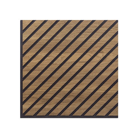 10 x akoestisch paneel decoratief hout walnoot 58x58 cm Deco CN Aanbieding