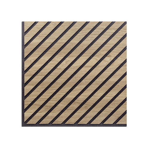 10 x decoratief akoestisch paneel 58x58cm eikenhout Deco CR Aanbieding