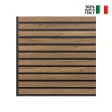20 x decoratief paneel 58x58cm geluidsabsorberend walnoothout Deco MXN Aanbod