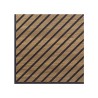 20 x decoratief paneel 58x58cm geluidsabsorberend walnoothout Deco MXN Catalogus