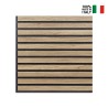 20 x decoratief eikenhouten akoestisch paneel 58x58cm Deco MXR Aanbod