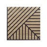 20 x decoratief eikenhouten akoestisch paneel 58x58cm Deco MXR Keuze