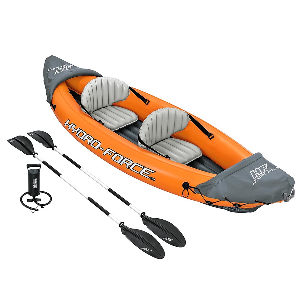 Opblaasbare Kayak kano Bestway 65077 Lite Rapid x2 Hydro-Force Voor 2 personen