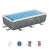 Bovengronds rechthoekig zwembad Bestway 56441 Power Steel 404x201x100cm Catalogus