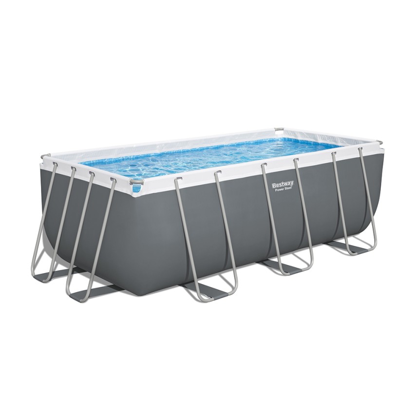 Bovengronds rechthoekig zwembad Bestway 56457 Power Steel 412x201x122 cm Aanbieding Bovengronds rechthoekig zwembad Bestway 56457 Power Steel 412x201x122 cm Aanbieding
