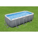 Bovengronds rechthoekig zwembad Bestway 56457 Power Steel 412x201x122 cm Keuze